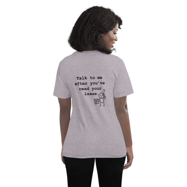 Short-Sleeve T-Shirt Read your lease - Image 10