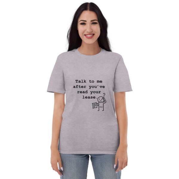 Short-Sleeve T-Shirt Read your lease - Image 15