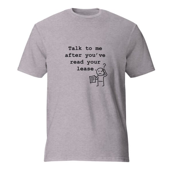Short-Sleeve T-Shirt Read your lease - Image 11