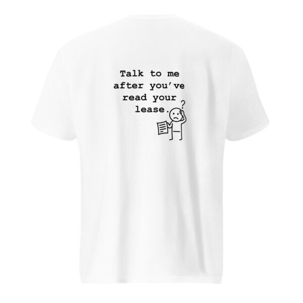 Short-Sleeve T-Shirt Read your lease - Image 26