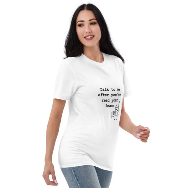 Short-Sleeve T-Shirt Read your lease - Image 24