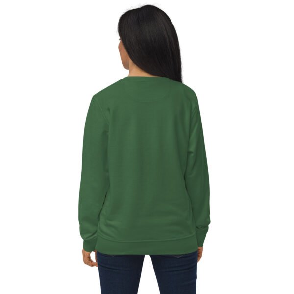 Unisex organic sweatshirt Cash Flow - Image 4