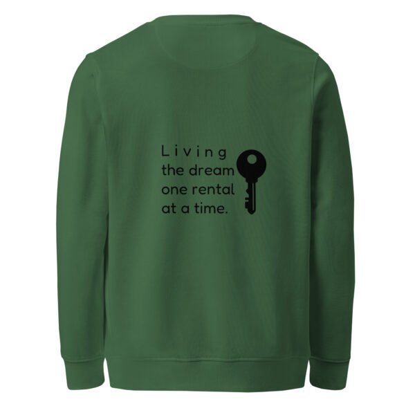 Unisex organic sweatshirt One rental - Image 2