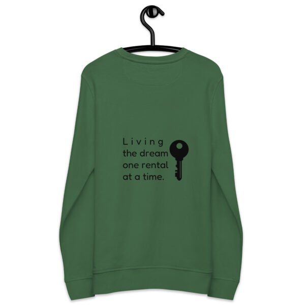 Unisex organic sweatshirt One rental - Image 6