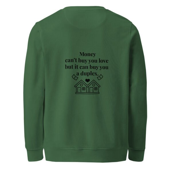 Unisex organic sweatshirt  Duplex - Image 2