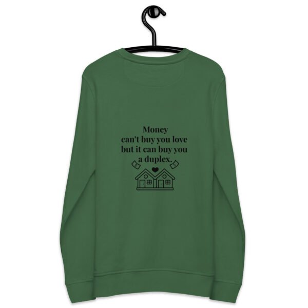 Unisex organic sweatshirt  Duplex - Image 6