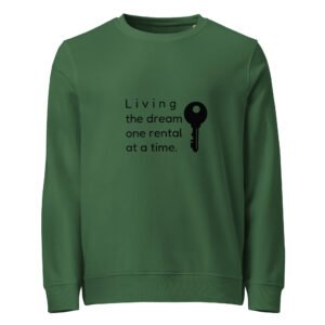 Unisex organic sweatshirt One rental