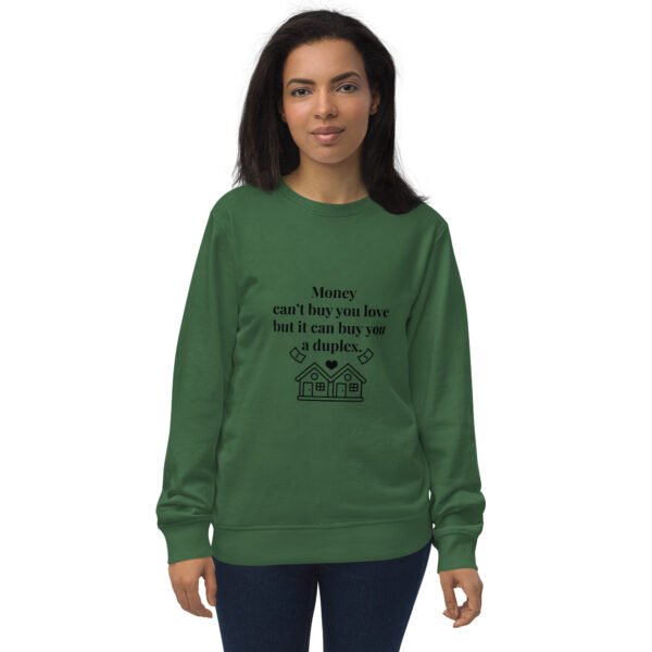 Unisex organic sweatshirt  Duplex - Image 9