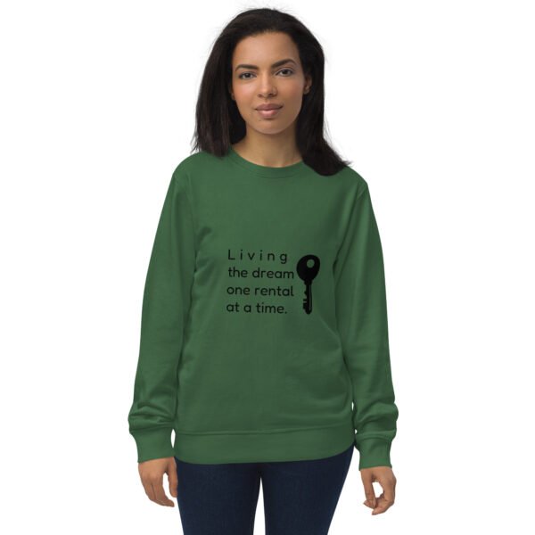 Unisex organic sweatshirt One rental - Image 39