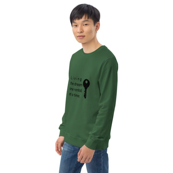 Unisex organic sweatshirt One rental - Image 8
