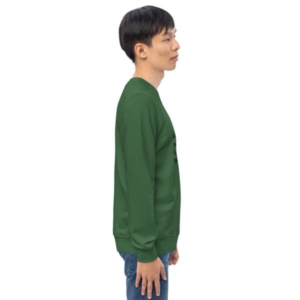 Unisex organic sweatshirt Be nice - Image 7