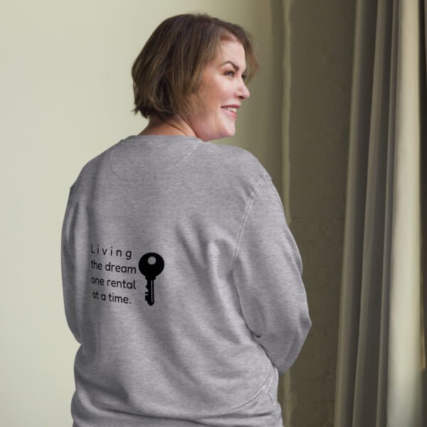 Unisex organic sweatshirt One rental - Image 17