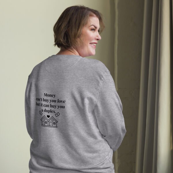 Unisex organic sweatshirt  Duplex - Image 14