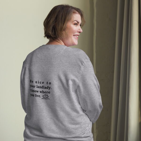 Unisex organic sweatshirt Be nice - Image 31