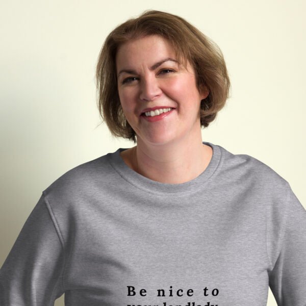 Unisex organic sweatshirt Be nice - Image 57