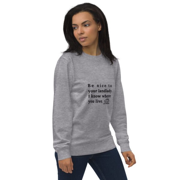 Unisex organic sweatshirt Be nice - Image 32