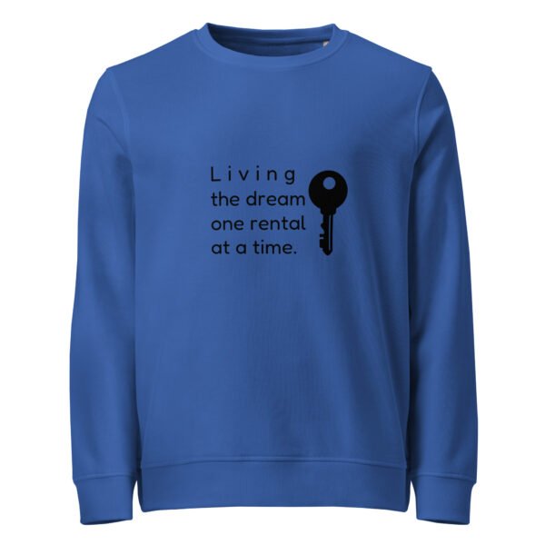 Unisex organic sweatshirt One rental - Image 10