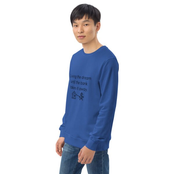 Unisex organic sweatshirt Bank takes it away - Image 10