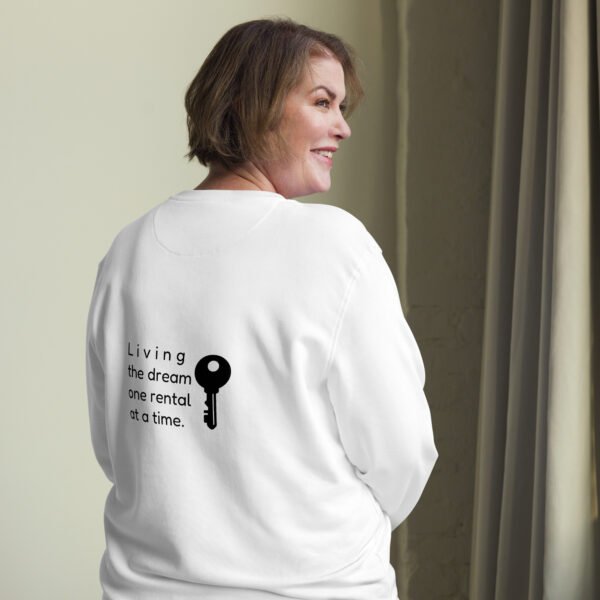 Unisex organic sweatshirt One rental - Image 25