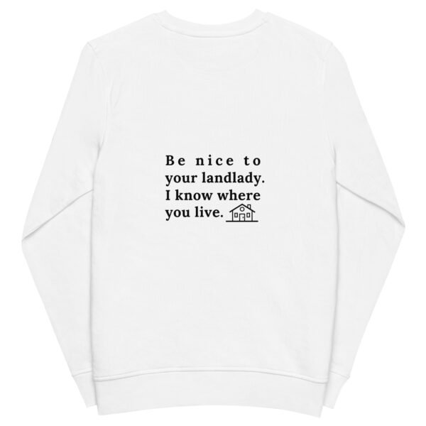 Unisex organic sweatshirt Be nice - Image 50