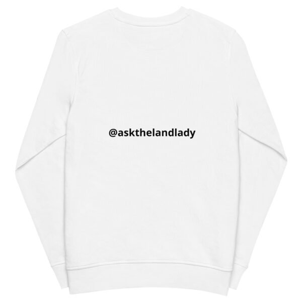 Unisex organic sweatshirt Cash Flow - Image 18