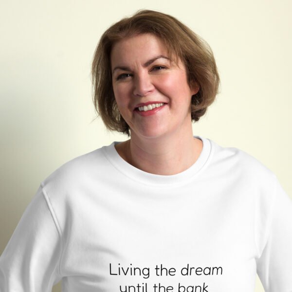 Unisex organic sweatshirt Bank takes it away - Image 30