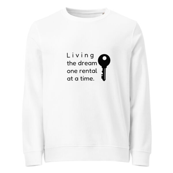 Unisex organic sweatshirt One rental - Image 24