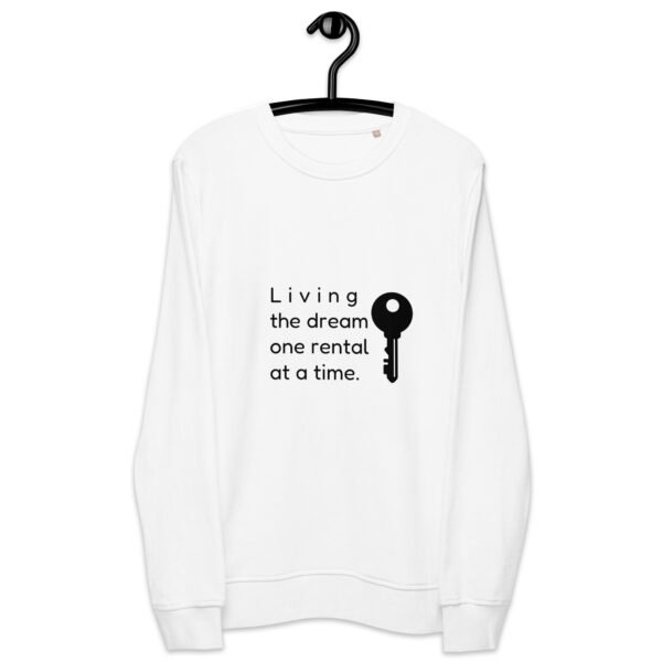 Unisex organic sweatshirt One rental - Image 30
