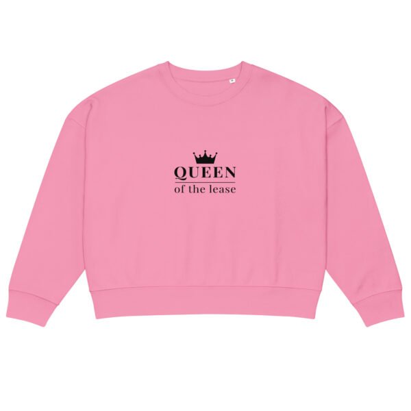 Women’s organic crew neck sweatshirt Queen - Image 10