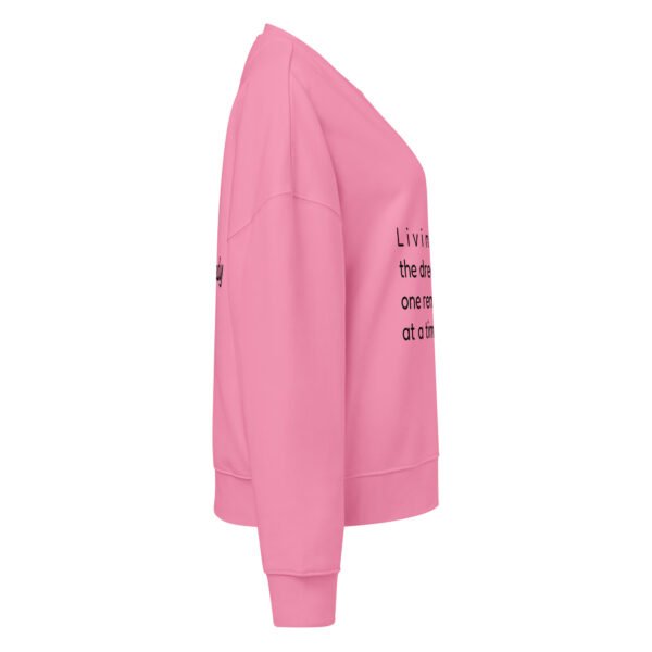 Women’s organic crew neck sweatshirt One rental - Image 4