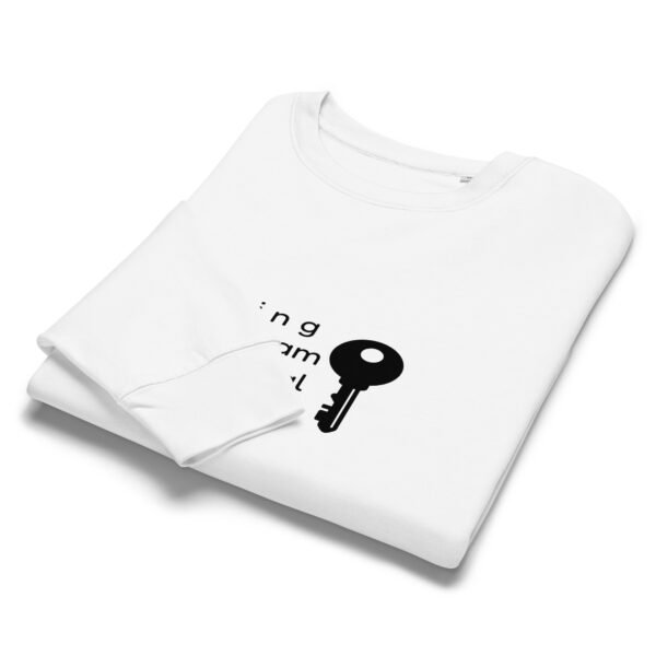 Women’s organic crew neck sweatshirt One rental - Image 14