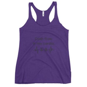 Women's Racerback Tank Cash Flow