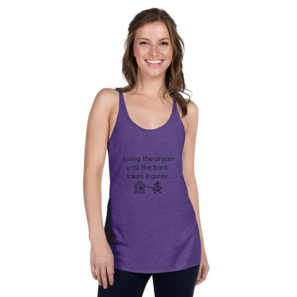 Women's Racerback Tank Bank takes it away - Image 4