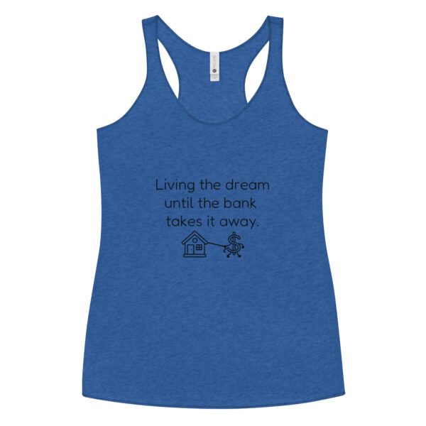 Women's Racerback Tank Bank takes it away - Image 9