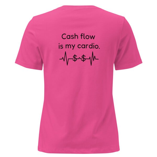 Women's Relaxed T-Shirt Cash Flow - Image 6