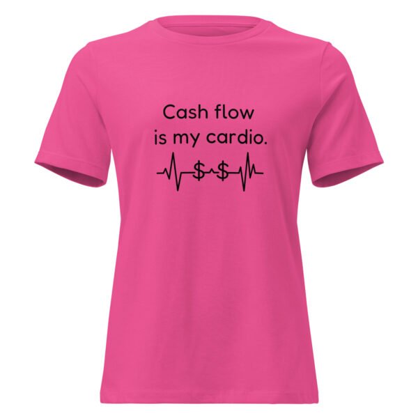 Women's Relaxed T-Shirt Cash Flow - Image 5