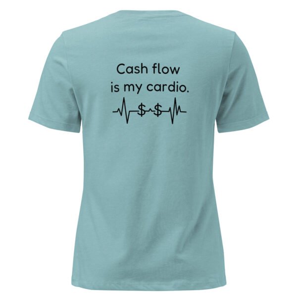 Women's Relaxed T-Shirt Cash Flow - Image 11