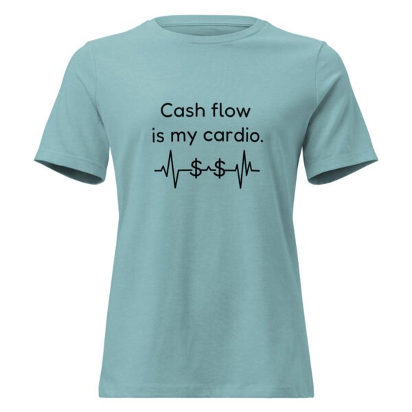 Women's Relaxed T-Shirt Cash Flow - Image 12