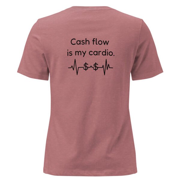 Women's Relaxed T-Shirt Cash Flow - Image 8