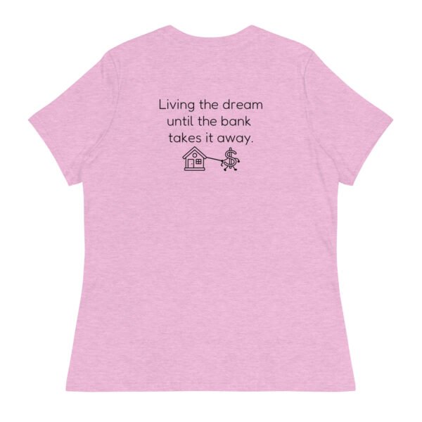 Women's Relaxed T-Shirt  Bank takes it away - Image 31