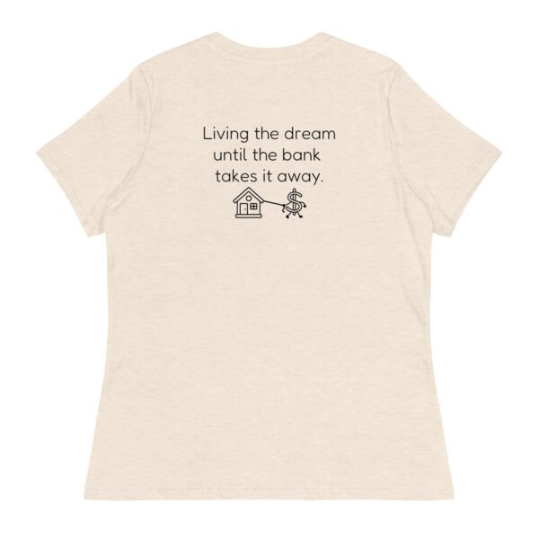 Women's Relaxed T-Shirt  Bank takes it away - Image 36