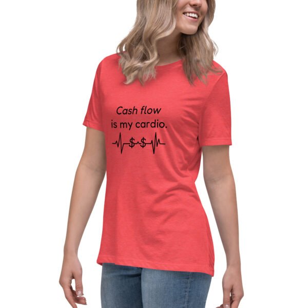 Women's Relaxed T-Shirt Cash Flow - Image 3