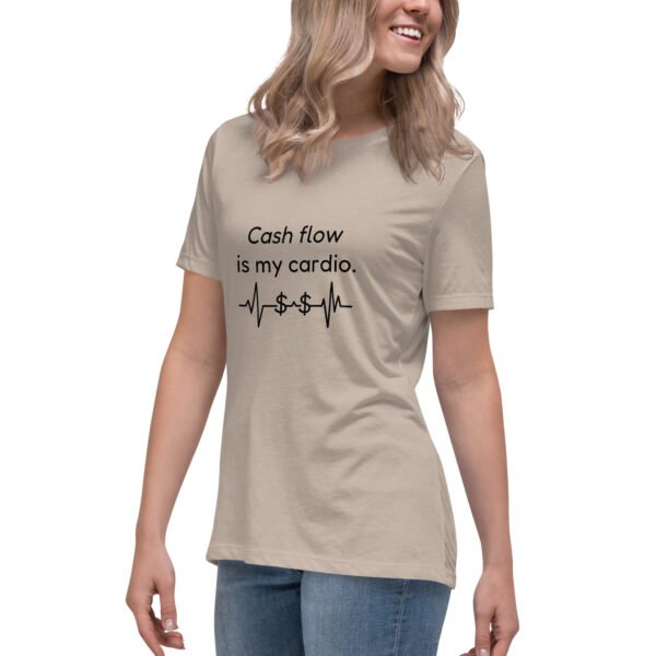 Women's Relaxed T-Shirt Cash Flow - Image 15