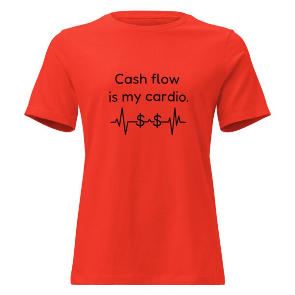 Women's Relaxed T-Shirt Cash Flow - Image 2