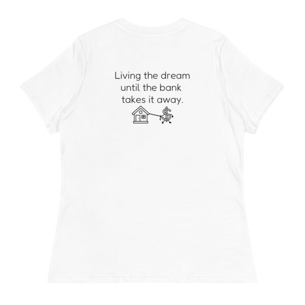 Women's Relaxed T-Shirt  Bank takes it away - Image 39