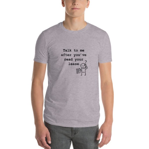 Short-Sleeve T-Shirt Read your lease - Image 49