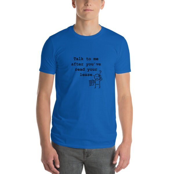 Short-Sleeve T-Shirt Read your lease - Image 43