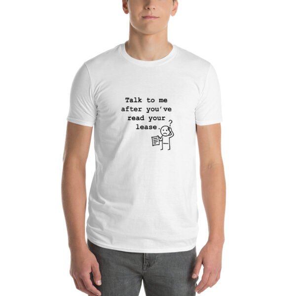 Short-Sleeve T-Shirt Read your lease - Image 42