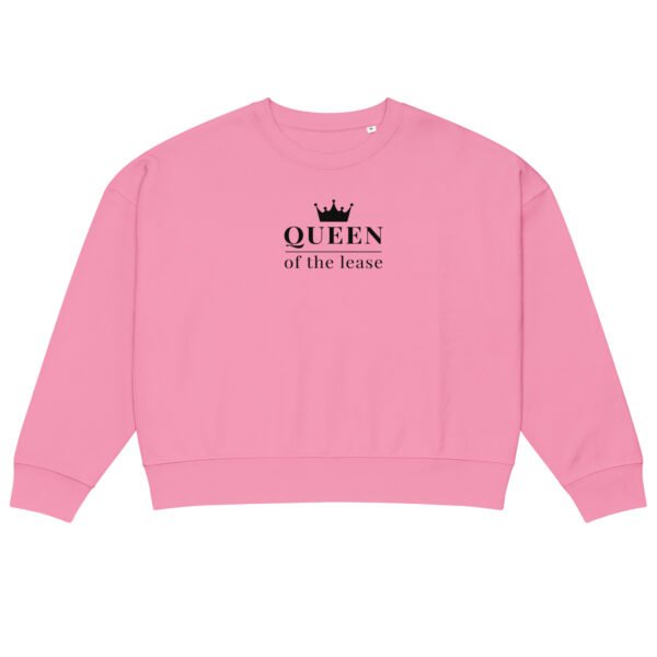 Women’s organic crew neck sweatshirt Queen - Image 14