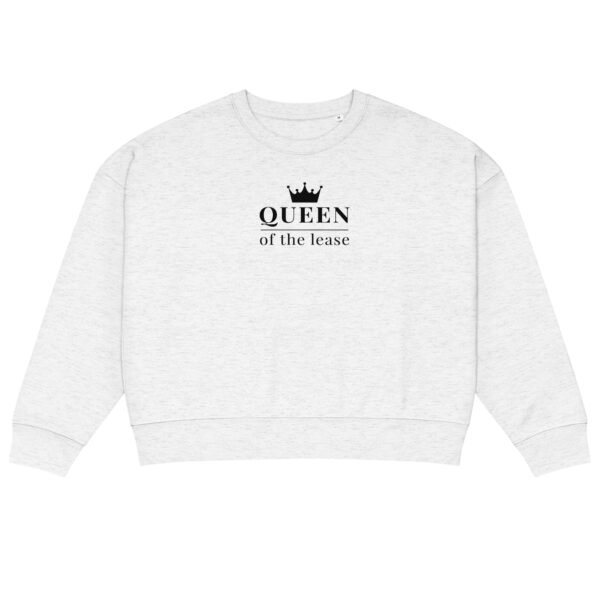 Women’s organic crew neck sweatshirt Queen - Image 16